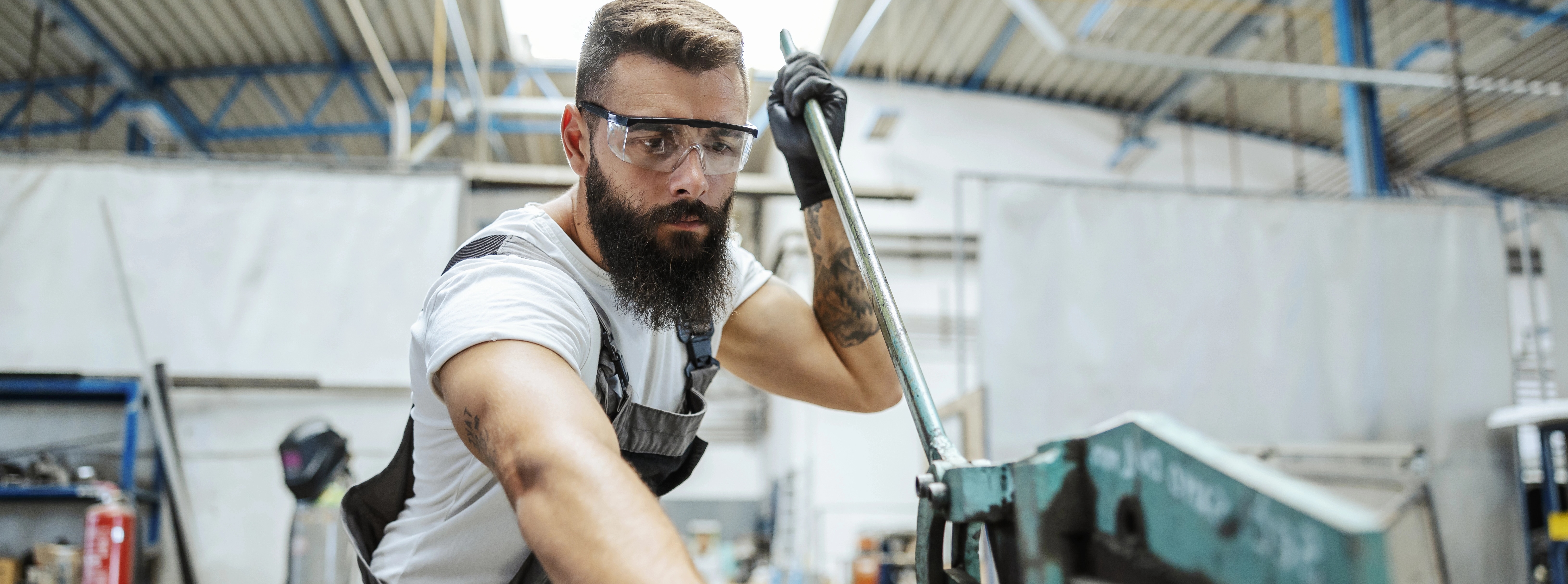 Temp recruitment worker on the job